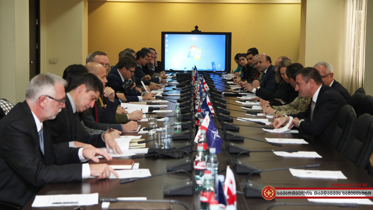 Meeting with Ambassadors and Military Attach&#233;s of NATO Countries