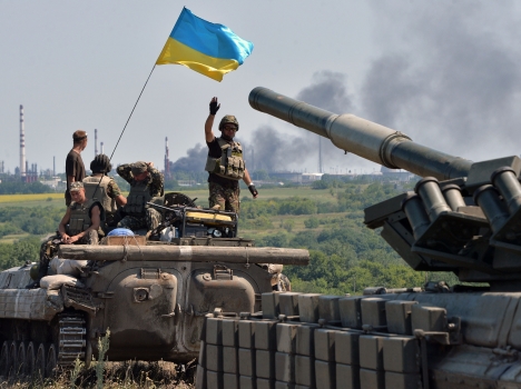 Fighting underway on outskirts of Luhansk and Donetsk