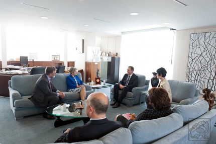 Minister of Culture met general director of UNESCO