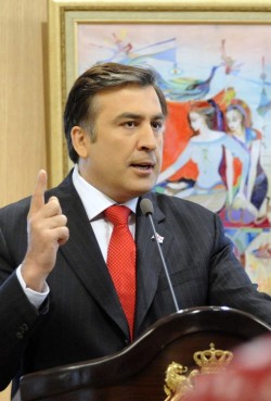 Saakashvili calls international community to pay attention to the occupation but not to the breach of journalistic ethics