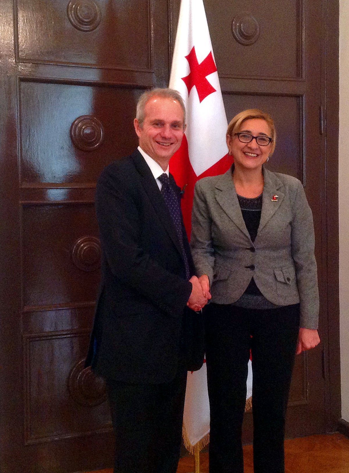 The Georgian Deputy Foreign Minister hasheld a meeting with the UK Minister of State for Europe