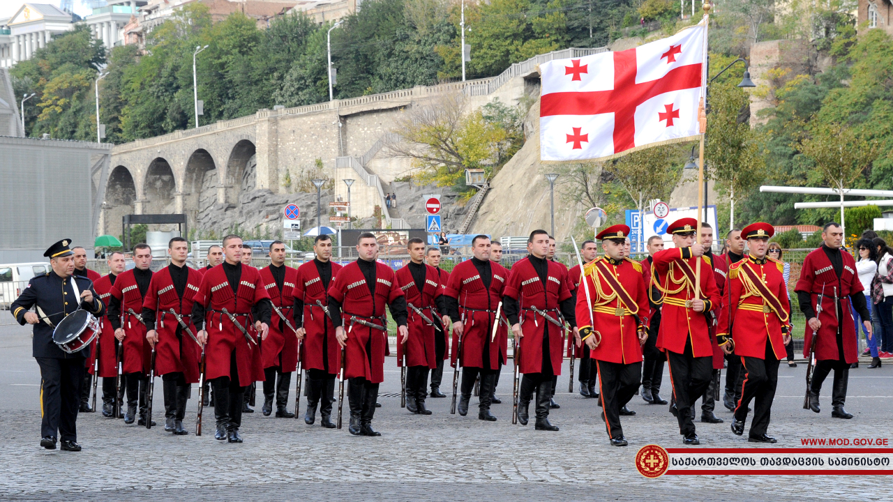 Soldiers of the Ceremonial Company at Martial Arts Festival