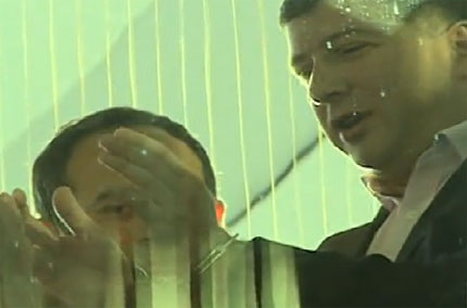 Former mayor of Tbilisi, Gigi Ugulava, was detained early on Thursday morning in Tbilisi airport.