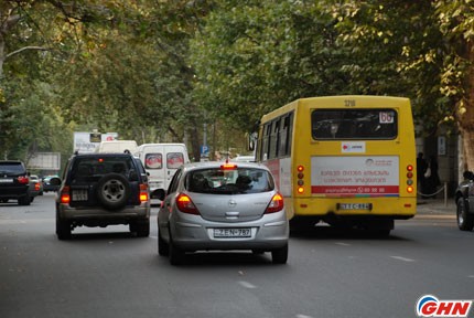 Municipal transport works in usual regime