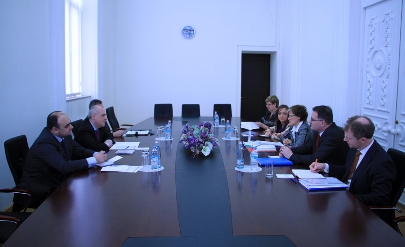Georgian First Deputy Foreign Minister met OSCE High Commissioner on National Minorities