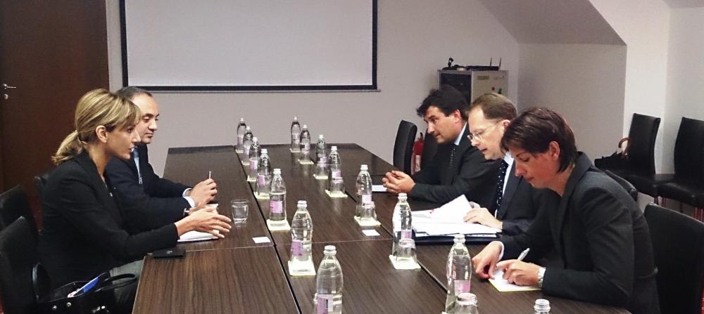 Mariam Rakviashvili met with the State Secretary of the Ministry of Foreign Affairs of the Republic of Slovenia