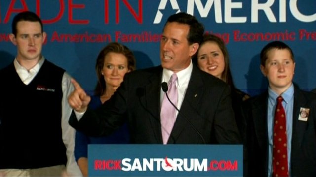 Rick Santorum has Won the US Republican Primaries in Alabama and Mississippi