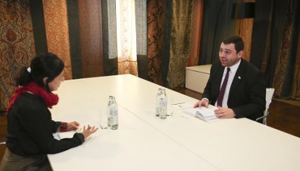 Giorgi Abashishvili met the representatives of Konrad Adenauer Fund