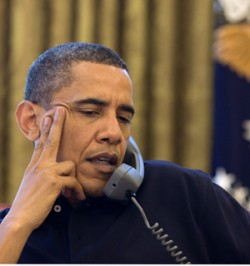 Obama and Medvediev talked about WTO affiliation over phone
