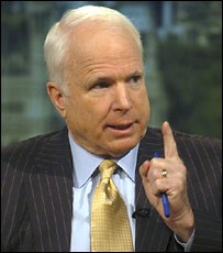 McCain warns Russia against revolution