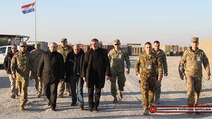 Defence Minister Visited Military Base in Mazar-i Sharif