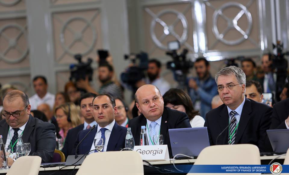 Finance Minister attends Environment protection ministerial in Batumi