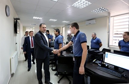 Minister of Internal Affairs opened new police building