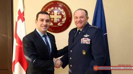 General Philip Breedlove NATO Supreme Allied Commander Europe and Commander of U.S. European Command has pays visit to Georgia