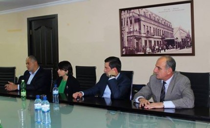 Nugzar Surmanidze and David Baladze met the delegation of Poland