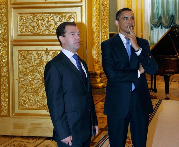 Medvedev visits United States
