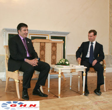 Kommersant - Mikheil Saakashvili Prevented Dmitry Medvedev`s Departure to Munich Conference