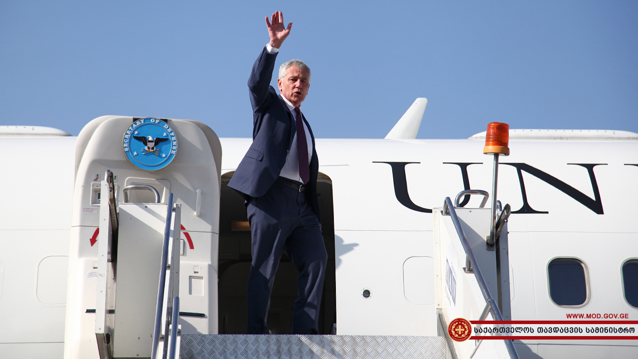 Official Visit of U.S. Defense Secretary Come to End 