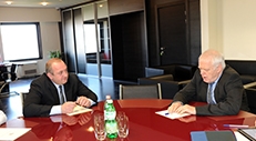 President met EU’s Special Representative for Legal Reforms and Human Rights in Georgia Thomas Hammarberg 