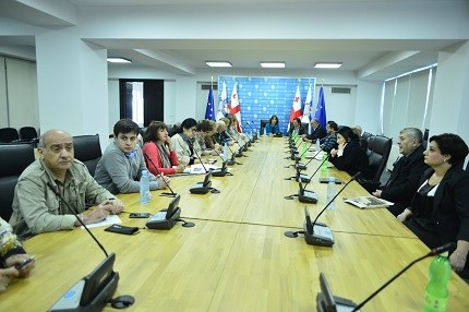 In Tbilisi City Hall there was held meeting with NGOs working in the direction of ecology