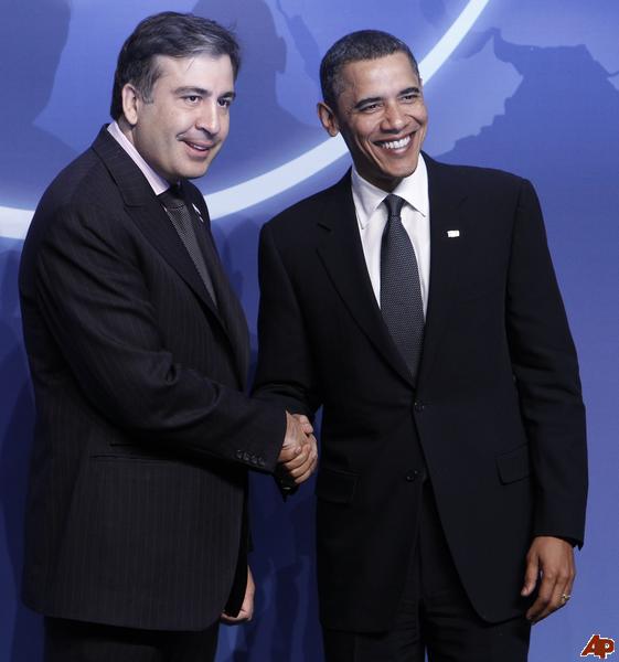 Barack Obama to hold his meeting with Mikheil Saakashvili 