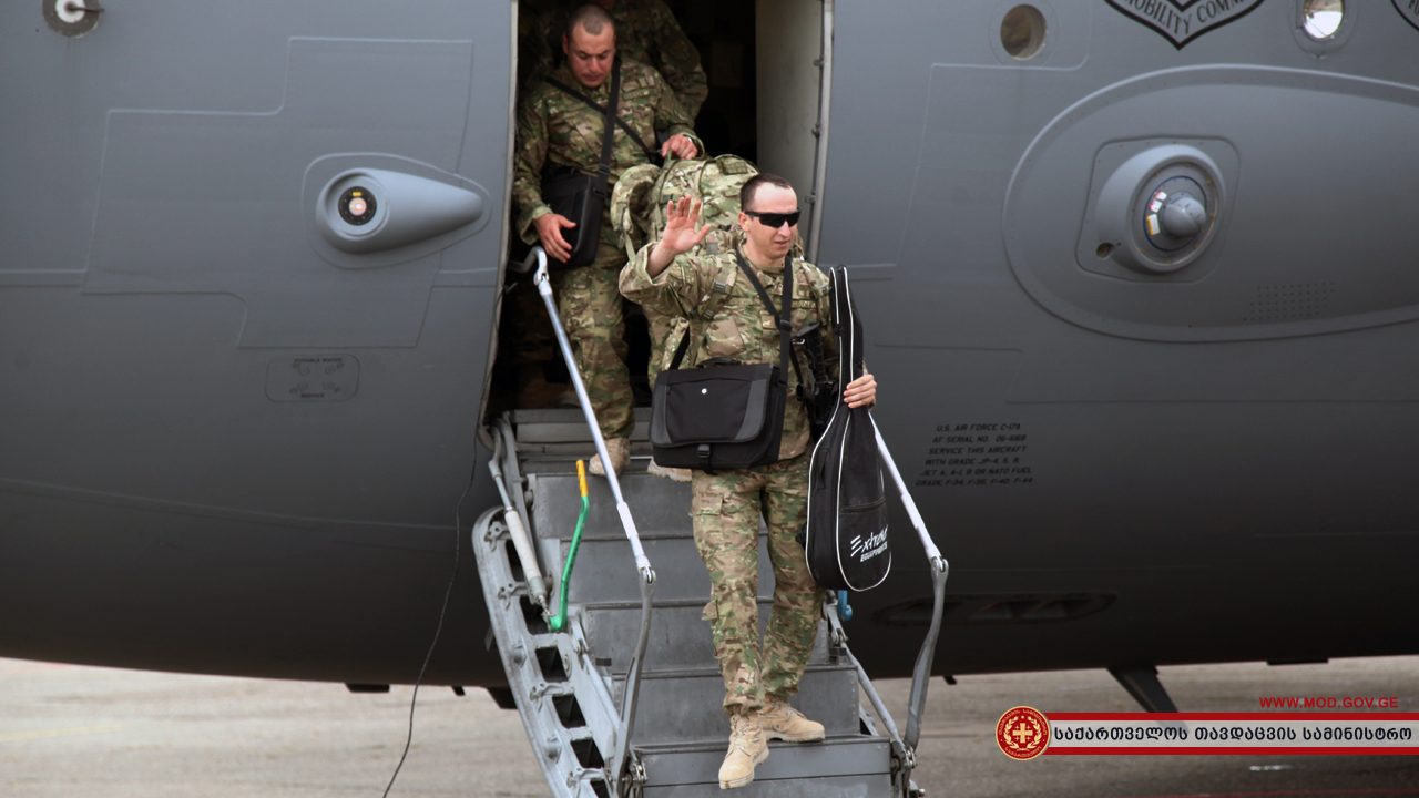 Another Part of Special Mountain Battalion Returned to Georgia 