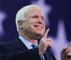 John McCain asked White House to sale weapon to Gerogia