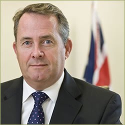 Liam Fox summed up two-day visit to Georgia before departure