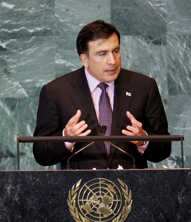 President Saakashvili leaves for USA