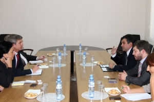 Information on the meeting held on the issues of Georgia - U.S. economic co-operation