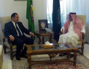 The Georgian Ambassador has met the Saudi Arabia`s Undersecretary for Protocol Affairs