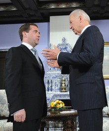 Joseph Biden met with Dmitri Medvedev