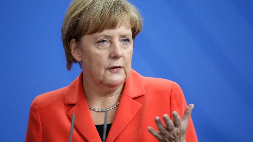 Germany`s Merkel presses for solution to Russia-Ukraine gas spat ahead of new round of talks