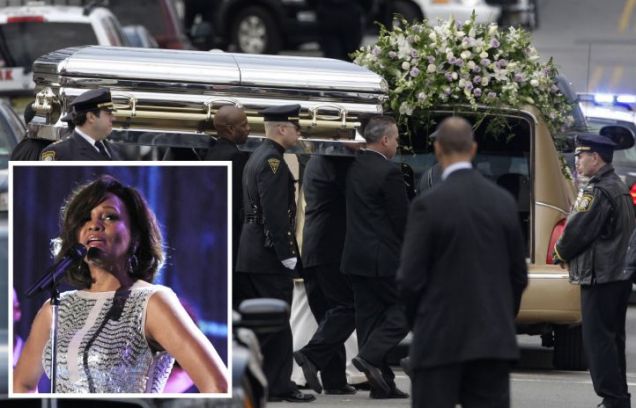 Family of Whitney Houston attend private burial in New Jersey