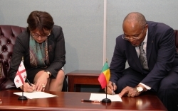 Georgia and Benin have established the diplomatic relations