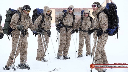 Mountain Training Winter Course Ongoing in Gudauri