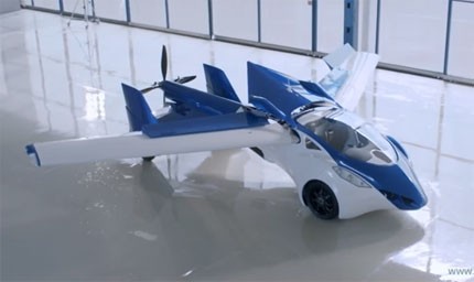 In Vienna there was represented flying car and soon there will begin its serial production 