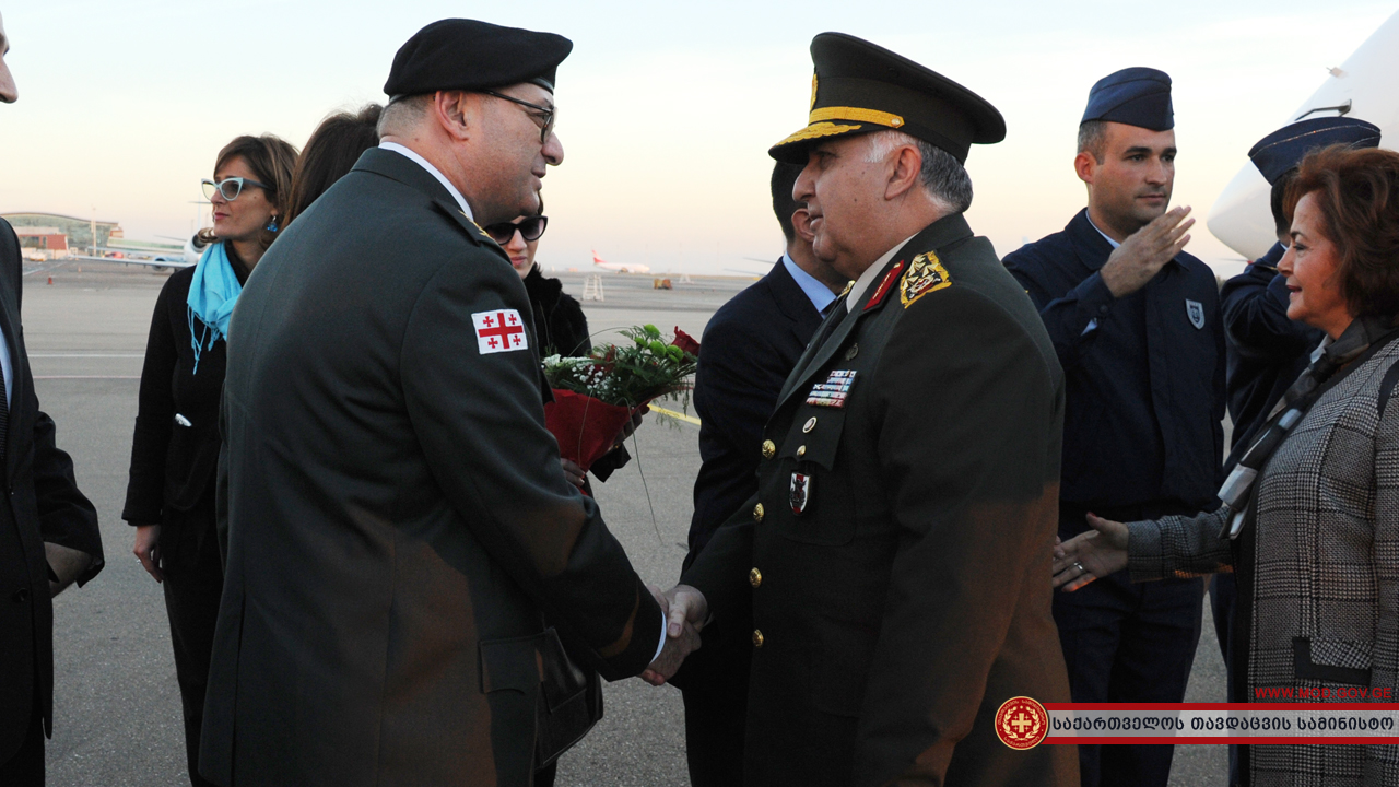 Chief of General Staff of Turkey Arrived in Georgia