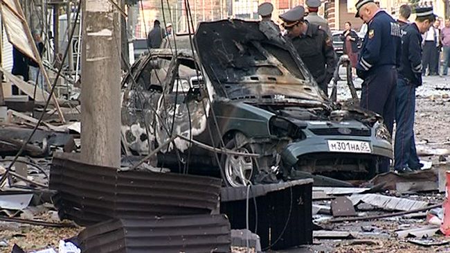 4 policemen killed in Caucasus bombing