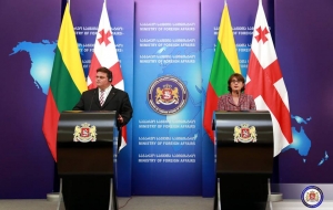 Information on the meeting held between the Georgian and Lithuanian Foreign Ministers