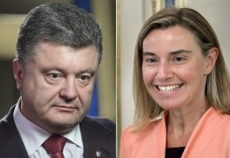 Poroshenko talked to Mogherini