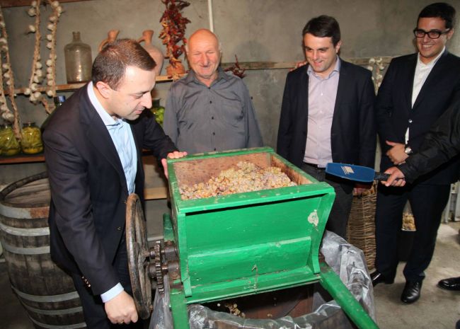 Prime Minister in the family of winemaker in Kakheti