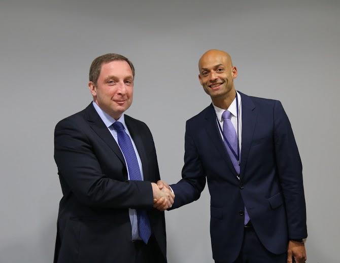 Alex Petriashvili conducted a meeting with James Appaturai