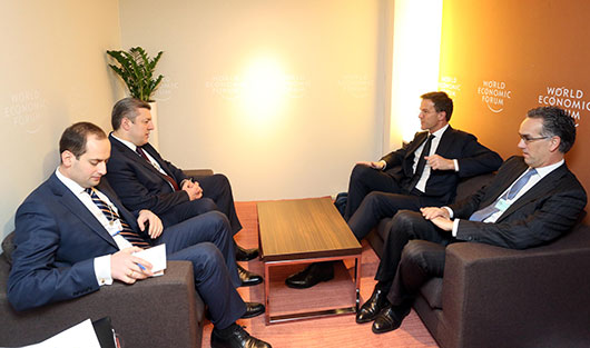 Meeting with the Prime Minister of the Netherlands