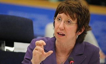Ashton calls on IVanishvili to think about foreign policy challenges
