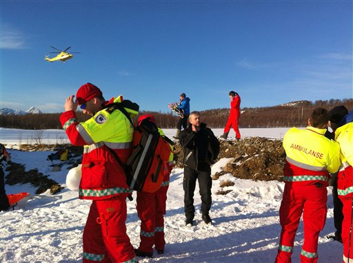 Norway avalanche kills 4 tourists 