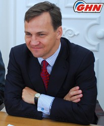 Rodislav Sikorski: Russia has to decide does it wishes the Tskhinvali region at the cost of own reputation