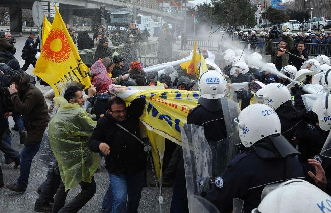 Riot in Turkey 