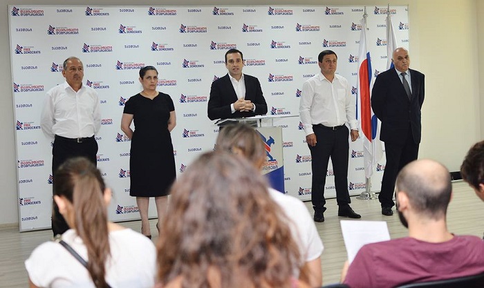 Alasania presented four majoritarian candidates