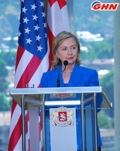 Hillary Clinton met with some opposition leaders